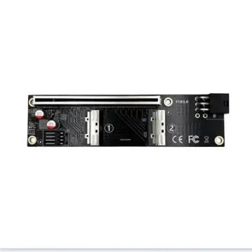 Pci E 50 X16 To Dual Mcio 8I Splitter Card 1 | PricZone