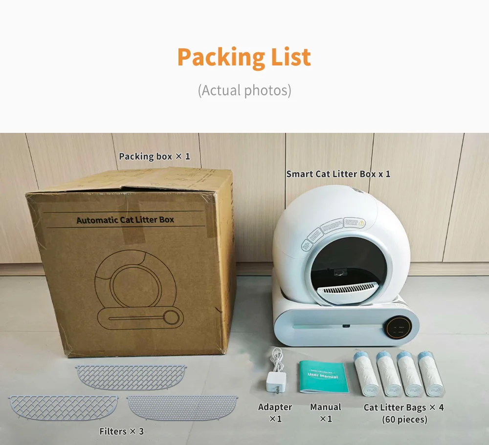 65L Smart Automatic SelfCleaning Cat Litter Box 6 | PricZone 65L Smart Automatic Self Cleaning Cat Litter Box 6 | PricZone