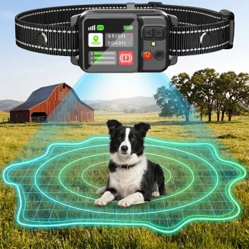 Dog Electronic Fence Outdoor GPS Fencing Waterproof 1