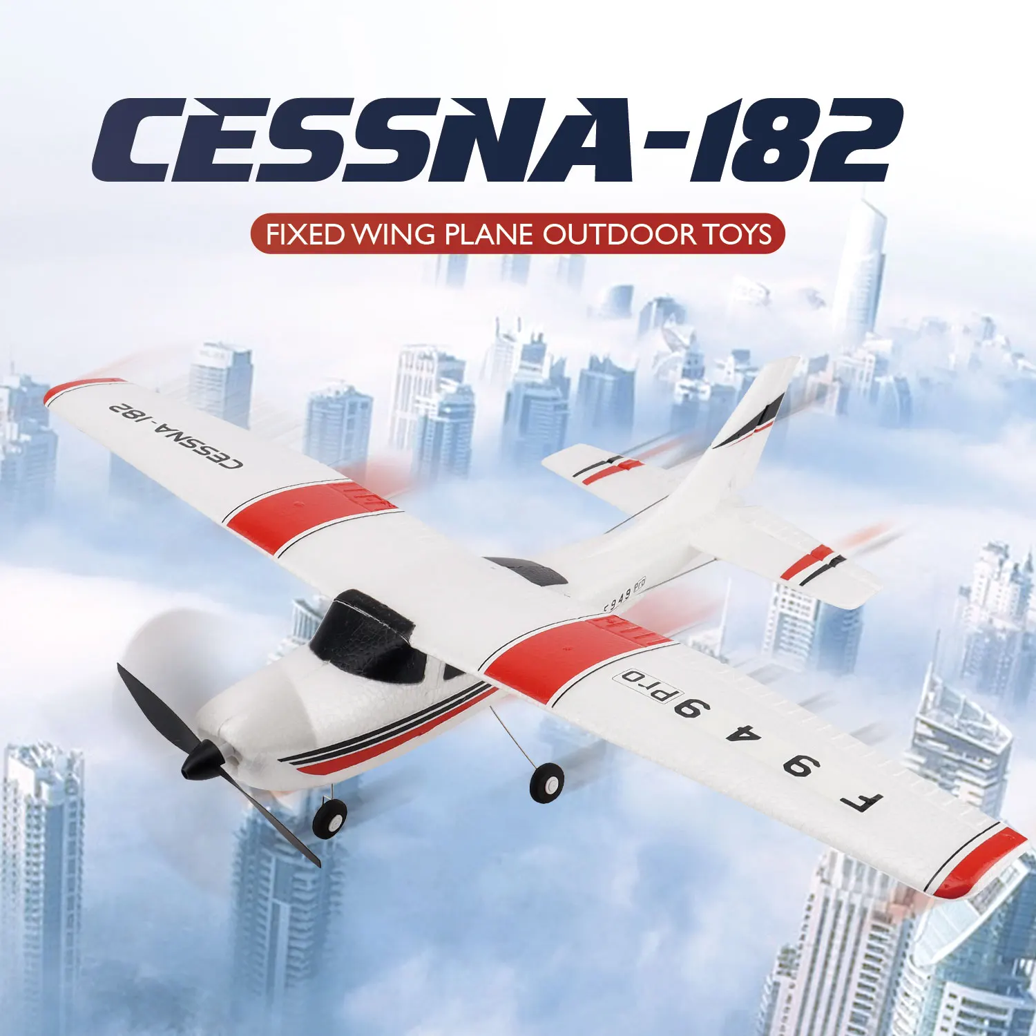 F949 24G 3D6G 3Ch RC Airplane Fixed Wing Plane Drone 4 | PricZone F949 24G 3D6G 3Ch RC Airplane Fixed Wing Plane Drone 4 | PricZone