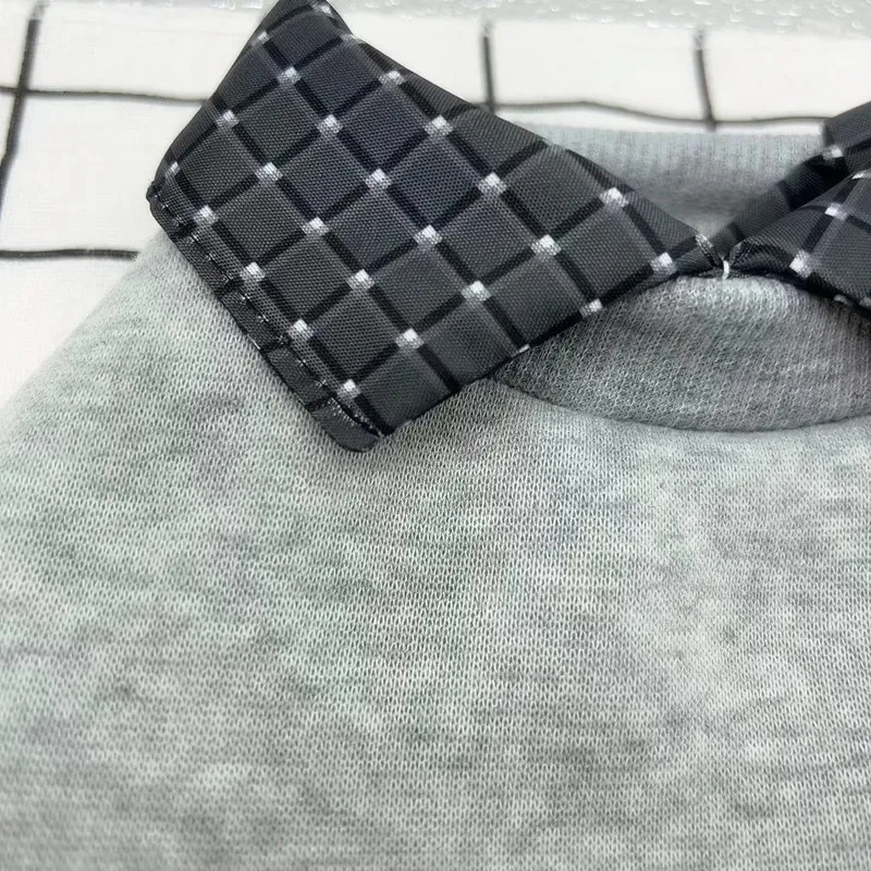 Warm Winter Dog Shirt with Patchwork Collar Hoodie 6 | PricZone Warm Winter Dog Shirt with Patchwork Collar Hoodie 6 | PricZone