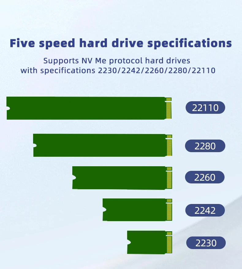 Pcie Expansion Card for Nvme SSD Array Adapter with 4 Ports 16