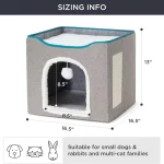 Cat Beds for Indoor Cats Large Cave for Pet House 5 | PricZone Cat Beds for Indoor Cats Large Cave for Pet House 5 | PricZone