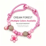 Natural CamphorWood Pet Repellent Collar Multicolor Beaded 4 | PricZone
