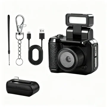 44-inch HD Tiny Vintage Video Recorder Keychain Camera 1