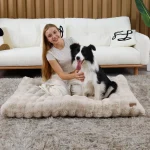 M 4Xl Ultra Soft Plush Dog Bed Pet Cat Calming Sleeping 3 | PricZone