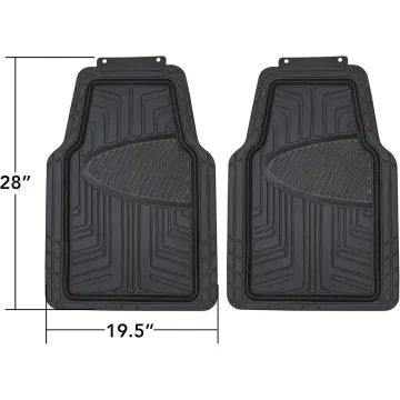 Piece Premium All-Season Anti-Slip Rubber Floor Mats 2