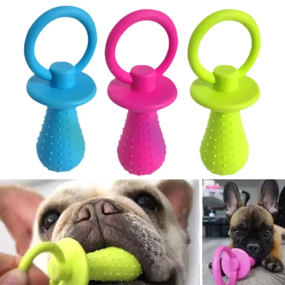 Squeaky Bell TPR Dog Pacifier Toy Safe NonToxic Durable 2 | PricZone Squeaky Bell TPR Dog Pacifier Toy Safe Non Toxic Durable 2 | PricZone