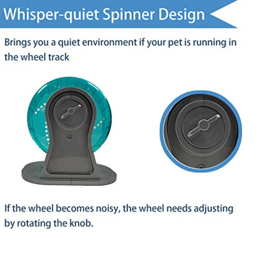 Silent Spinner Hamster Exercise Wheel for Small Pets 5 | PricZone Silent Spinner Hamster Exercise Wheel for Small Pets 5 | PricZone