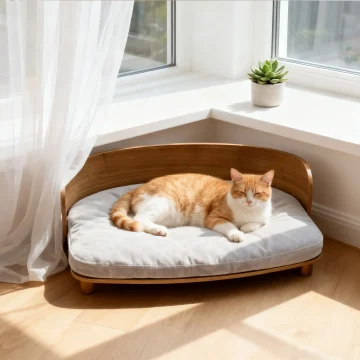 Unique Elevated Pet Sofa Wood Small Dog Couch Bed 2 | PricZone Unique Elevated Pet Sofa Wood Small Dog Couch Bed 2 | PricZone