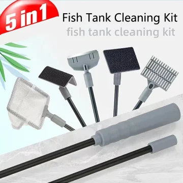 Aquarium Fish Tank Cleaning Tools Kit Algae Tank Cleaner 1 | PricZone