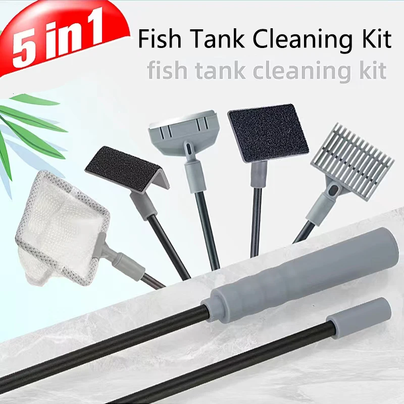 Aquarium Fish Tank Cleaning Tools Kit Algae Tank Cleaner 1 | PricZone Aquarium Fish Tank Cleaning Tools Kit Algae Tank Cleaner 1 | PricZone