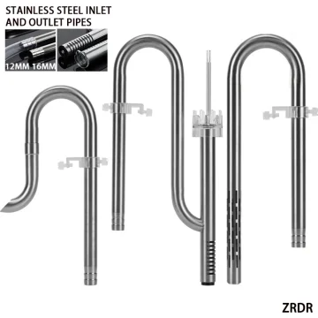 Zrdr Fish Tank Filter Tube Aquarium External 304 Stainless 1 | PricZone