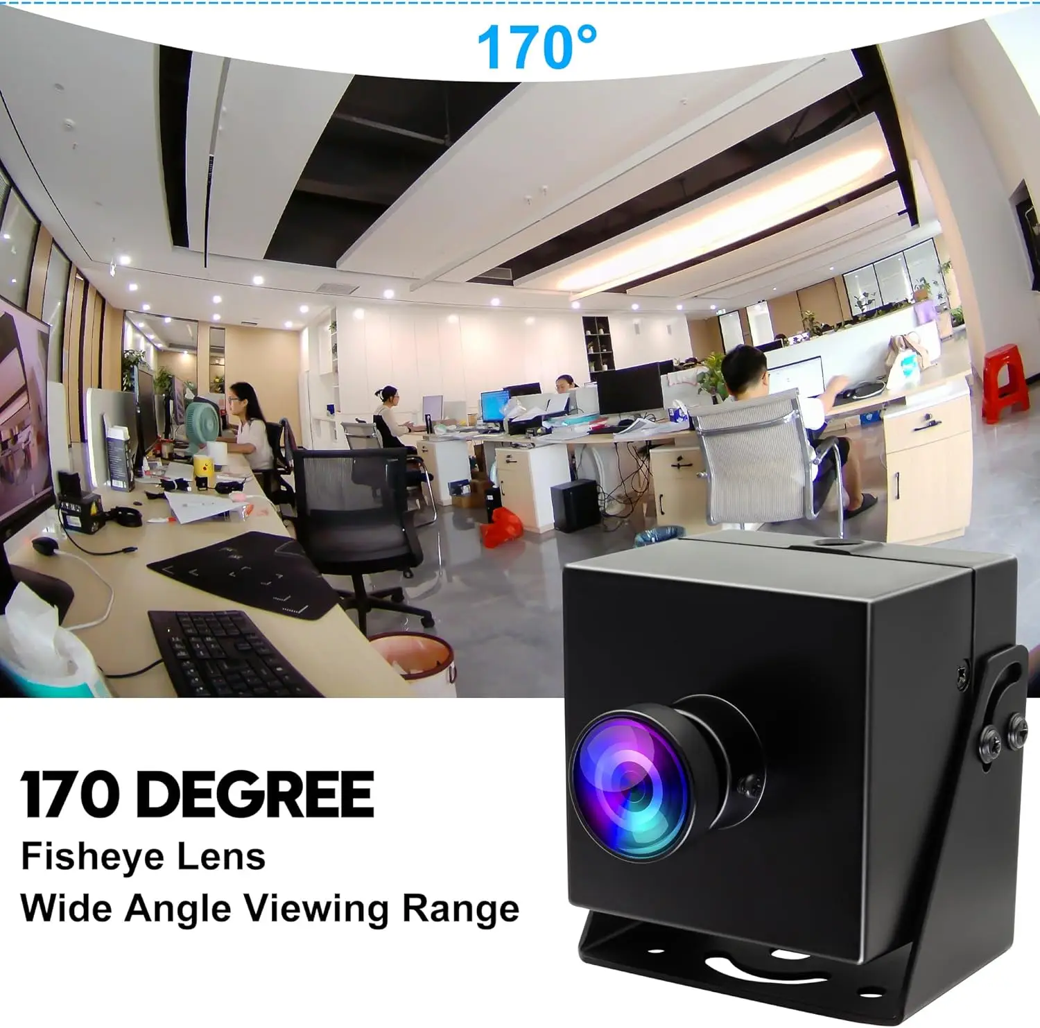 6Mp 1080P Fisheye Webcam with 120Fps High Speed Wide Angle 3 | PricZone 6Mp 1080P Fisheye Webcam with 120Fps High Speed Wide Angle 3 | PricZone
