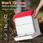 Large Capacity Metal Automatic Chicken Feeding Trough 5 | PricZone