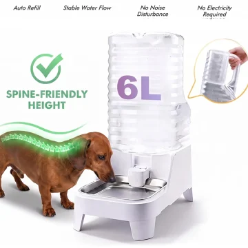 Nityers 6L Gravity Pet Water Dispenser Large Capacity 1 | PricZone