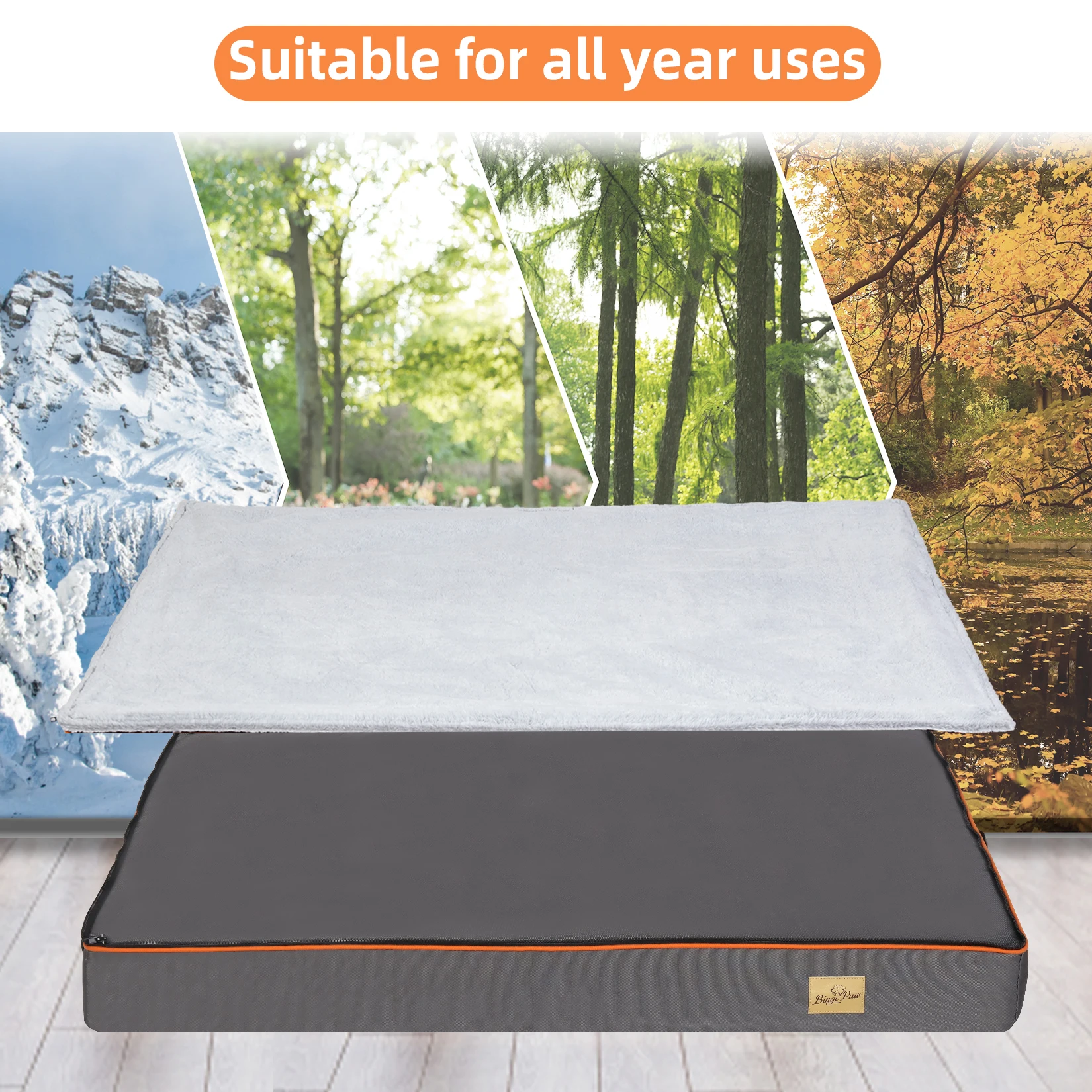 Dog Pet Bed Large Padded Orthopedic Foam Cushion for Pets 5 | PricZone Dog Pet Bed Large Padded Orthopedic Foam Cushion for Pets 5 | PricZone