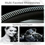 Universal Rhinestone Car Steering Wheel Cover Elastic 3 | PricZone