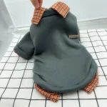 Warm Winter Dog Shirt with Patchwork Collar Hoodie 4 | PricZone Warm Winter Dog Shirt with Patchwork Collar Hoodie 4 | PricZone