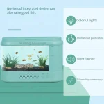 Fish Tank Living Room Small Desktop Ecological Aquarium 3 | PricZone Fish Tank Living Room Small Desktop Ecological Aquarium 3 | PricZone