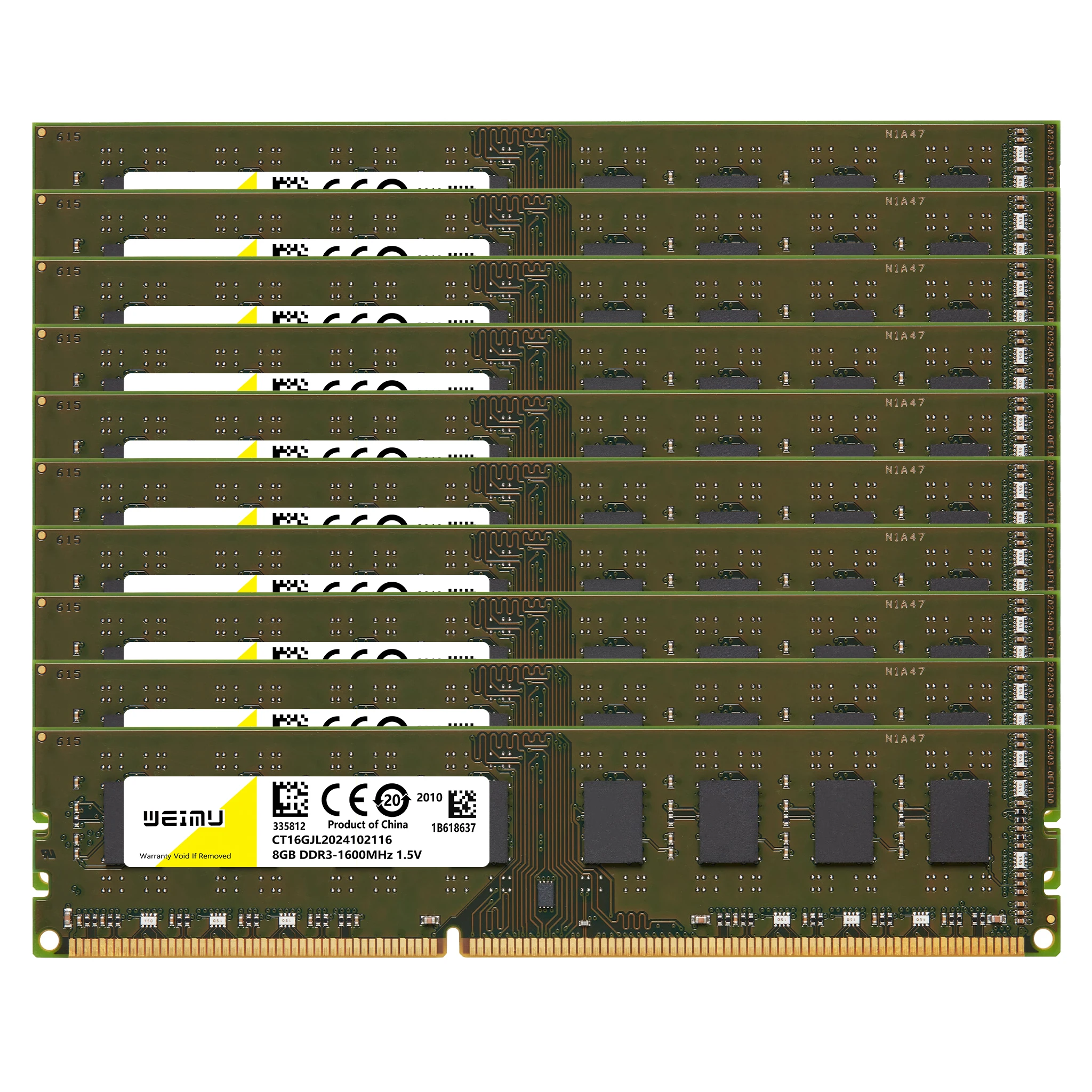 4Gb 8Gb Ddr3 Desktop Memoria RAM 1066 1333 1600Mhz Pc3 18