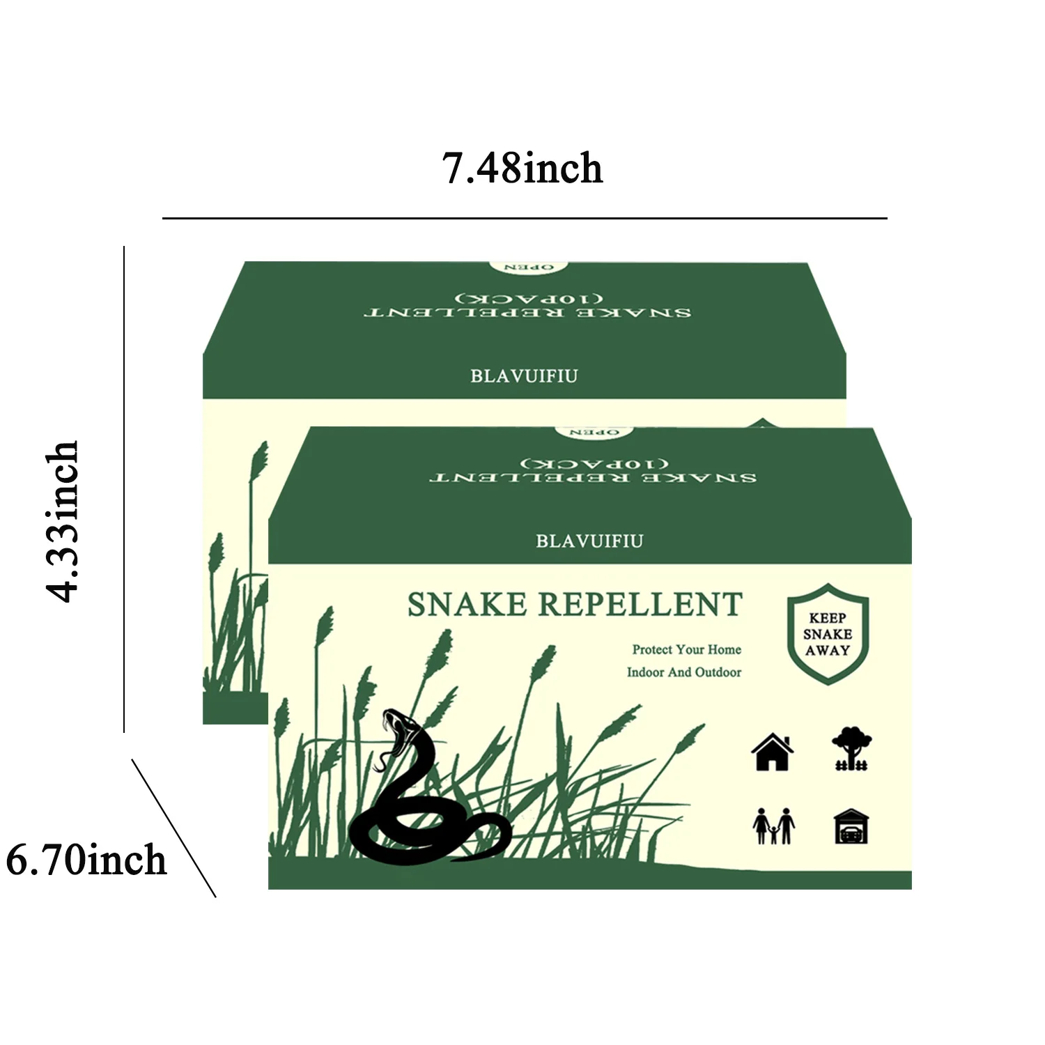 Snake Repellent for Yard Away for Outdoors Pet-Safe Snakes 8