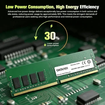 Gkouioi DDR4 Desktop Memory RAM Pc4 4G 8G 16G 2133 2400 2