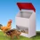 Large Durable Metal Automatic Poultry Feeder