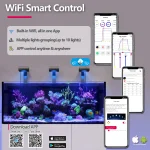 Popbloom Marine Aquarium Light 60W100W Reef LED Lamp 5 | PricZone