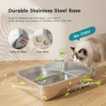 Jhk 24In Stainless Steel Cat Litter Box with Fully Enclosed 4 | PricZone