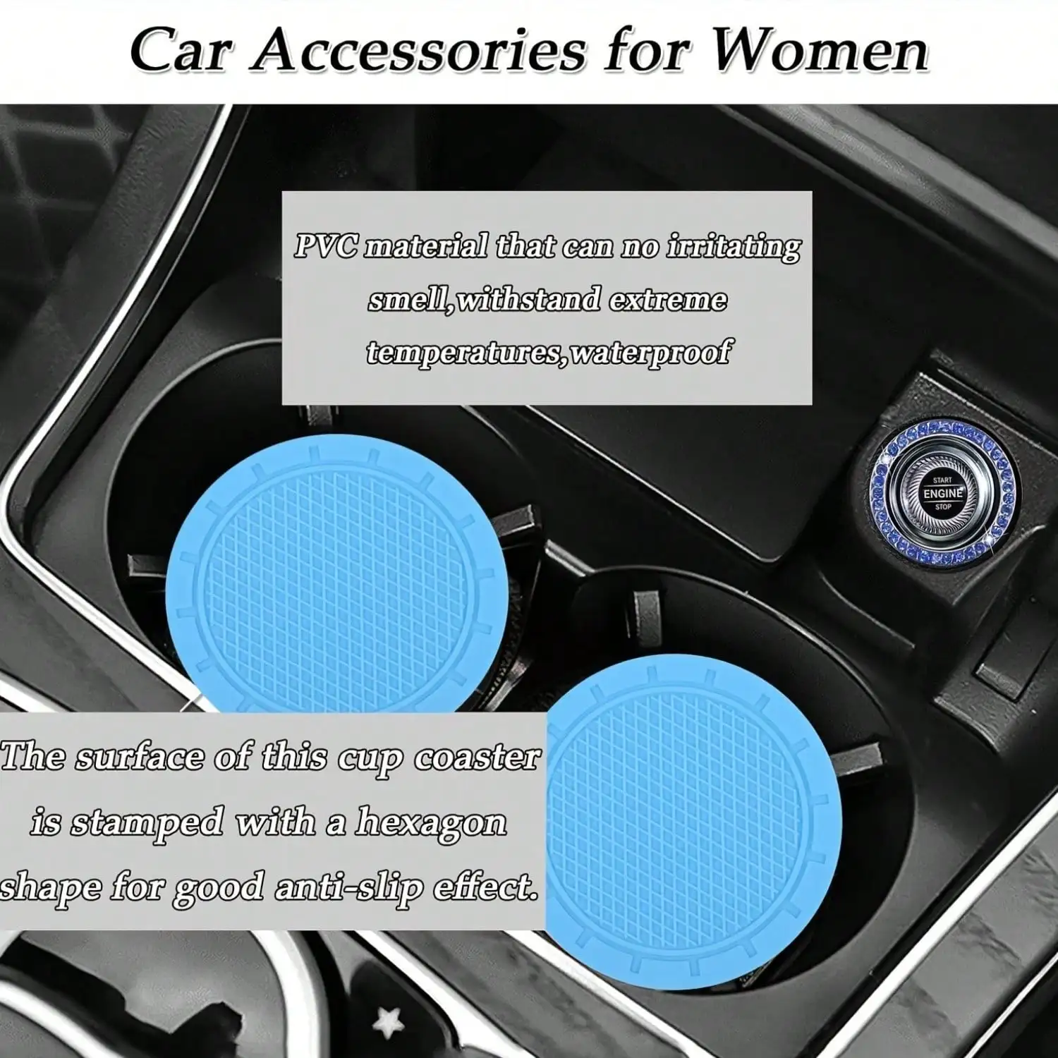 Piece Plush Car Interior Accessories Set Imitation Diamond 5 | PricZone Piece Plush Car Interior Accessories Set Imitation Diamond 5 | PricZone