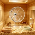 Small Pet Hamster Exercise Wheel Transparent 3 | PricZone