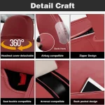 Honda PU Leather Car Seat Cushion Luxury Front Rear 5 | PricZone