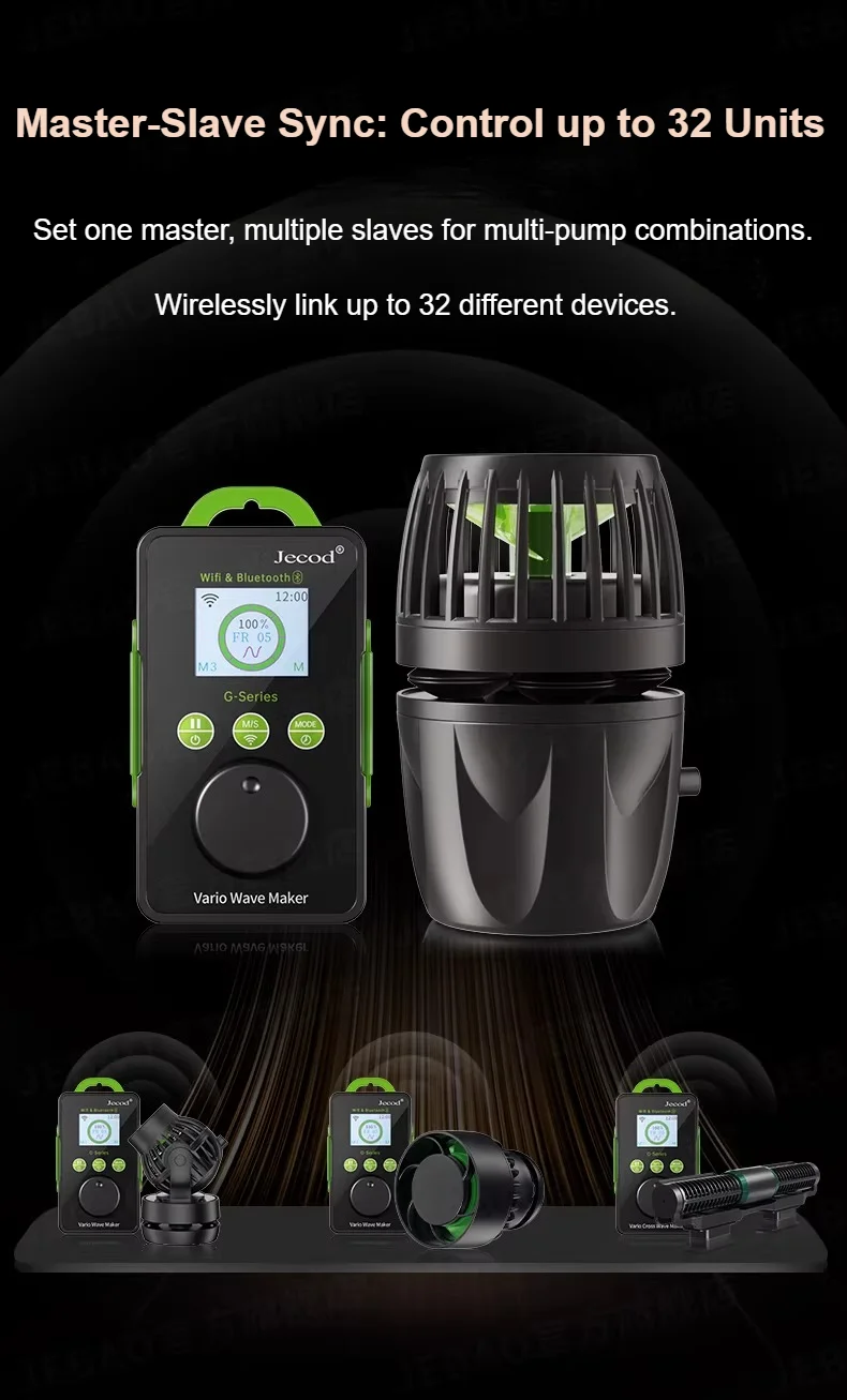 Jebao Jecod GMP Bluetooth App Wave Maker Pump Aquarium 17