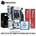 Mougol X99 Motherboard Kit C612 Chip E5 2680 V4 CPU Desktop 1 | PricZone Mougol X99 Motherboard Kit C612 Chip E5 2680 V4 CPU Desktop 1 | PricZone