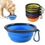 Folding Silicone Dog Feeder Bowl 2 In 1 Pet Dispenser 4 | PricZone