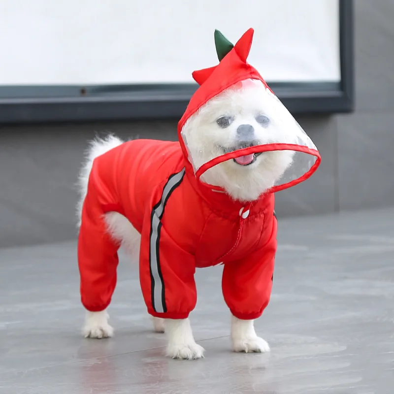 Cartoon Puppy Waterproof Rain Jacket for Dogs and Cats 3 | PricZone Cartoon Puppy Waterproof Rain Jacket for Dogs and Cats 3 | PricZone