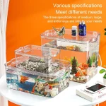 High Quality Transparent Fish Tank Plastic Square Breeding 4 | PricZone