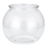 Fish Bowl Plastic L M S Sizes Desktop Aquarium Tanks Round 6 | PricZone