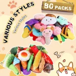 3 4 Pieces Of Randomly Made Dog Squeaky Toys Cute Plush 4 | PricZone