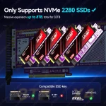 Jeyi Pcie 50 X16 Quad M2 Expansion Card with 4Bay Nvme 4 | PricZone Jeyi Pcie 50 X16 Quad M2 Expansion Card with 4 Bay Nvme 4 | PricZone