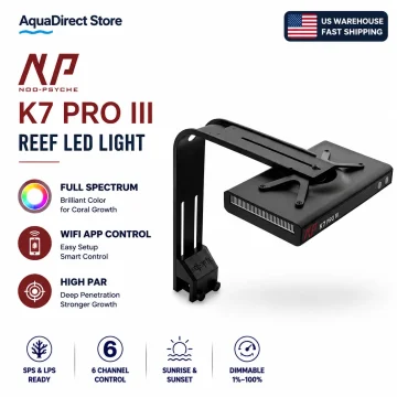 Noopsyche K7 Pro Iii V3 140W Full Spectrum Reef LED Light 1 | PricZone