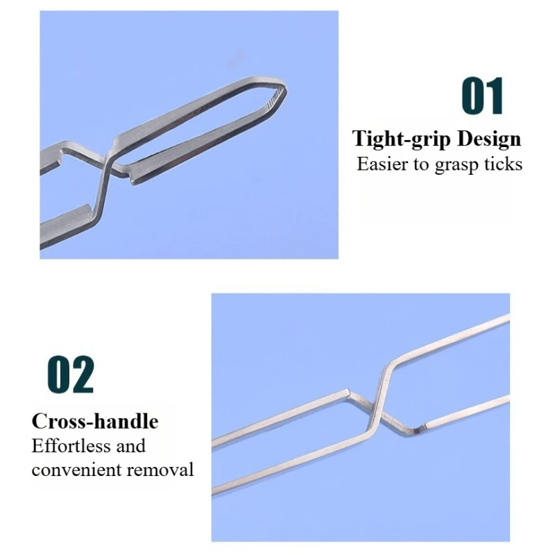 Quality Stainless Steel Pet Flea Remover Tool Scratching 10