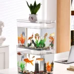 High Quality Transparent Fish Tank Plastic Square Breeding 2 | PricZone