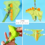 3Pcs Dinosaur Small Pet Set Ferret Hamster Guinea Pig Rat 3 | PricZone
