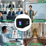 4K USB Webcam with 12X Optical Zoom 1080P 60Fps HDMI Output 6 | PricZone