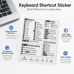 Mac Keyboard Shortcut Stickers for MacBook Air Pro 5 | PricZone