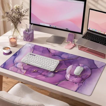 Ergonomic Large Mouse Pad with Wrist Support and Desk Mat 1