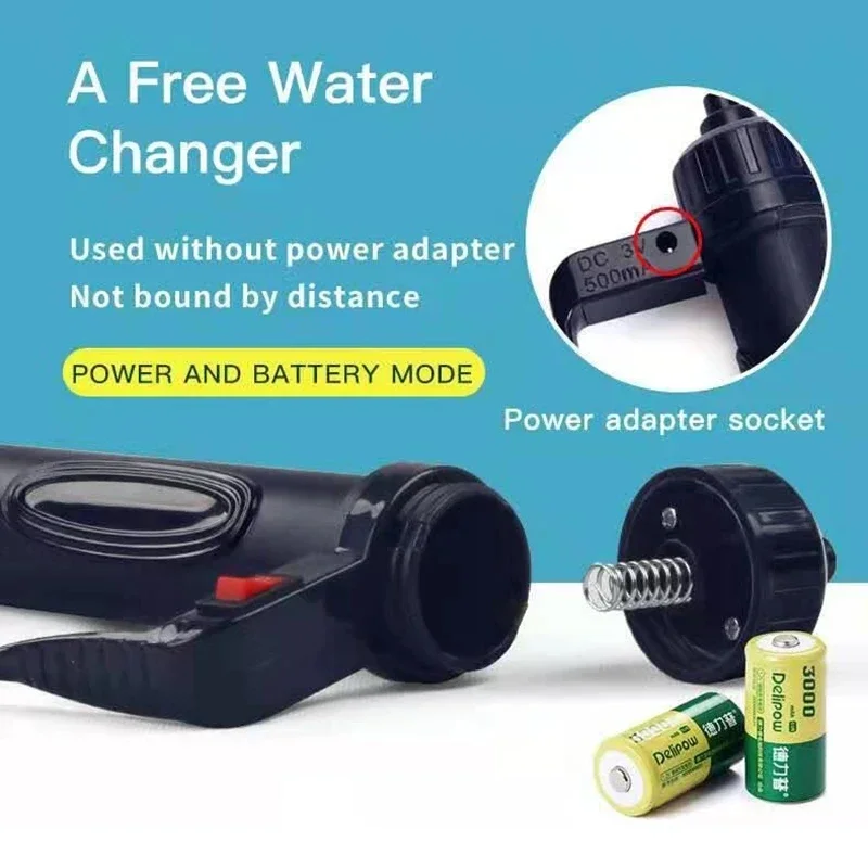 Electric Aquarium Water Change Pump Cleaning Tools Gravel 3 | PricZone Electric Aquarium Water Change Pump Cleaning Tools Gravel 3 | PricZone