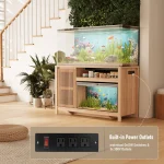 55 75inch Gallon Aquarium Fish Tank Stand with Built In Power 5 | PricZone